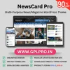 NewsCard Pro Theme Download for free
