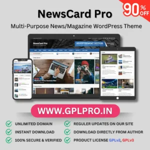 NewsCard Pro Theme Download for free