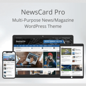 NewsCard Pro Multi-Purpose News/Magazine WordPress Responsive Theme