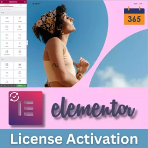 Elementor Pro Licence Activation with Key One year Updates