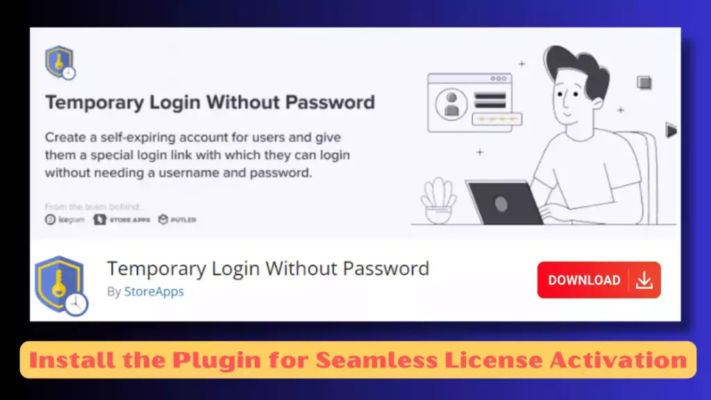 Temporary login without password plugin