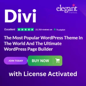 Divi Theme Activation with License Key [Lifetime]