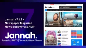 Jannah v7.1.3 - Newspaper Magazine News BuddyPress AMP