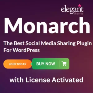 Monarch Social Media Sharing Plugin Activation with License Key [Lifetime]