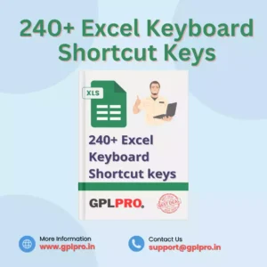 Excel Keyboard Shortcut Keys