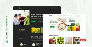 Agria - the ultimate WordPress theme for agriculture and organic food!