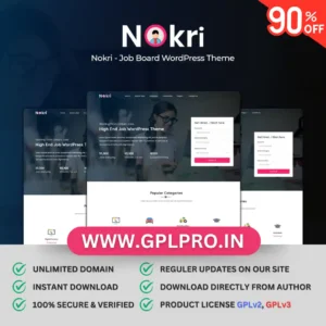 Nokri - Job Board WordPress Theme