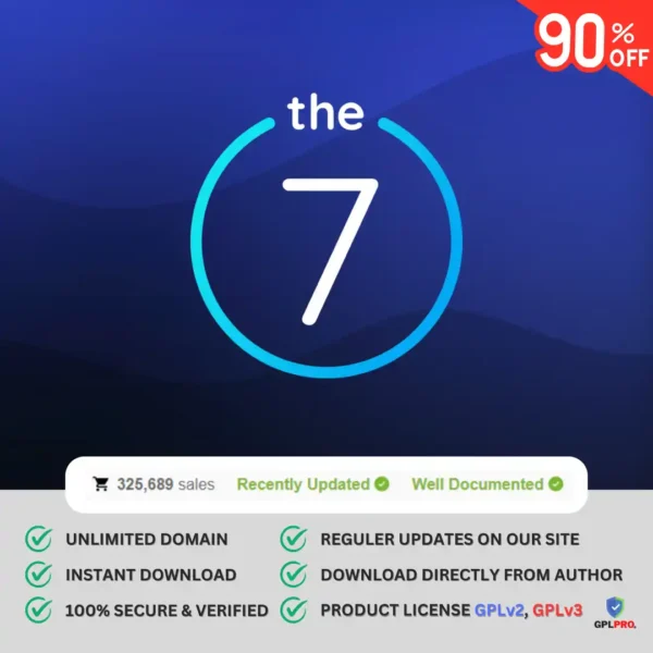The7 — Ultimate WordPress & WooCommerce Theme