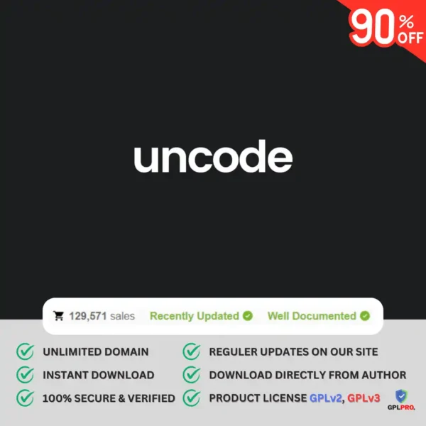 Uncode - Creative & WooCommerce WordPress Theme